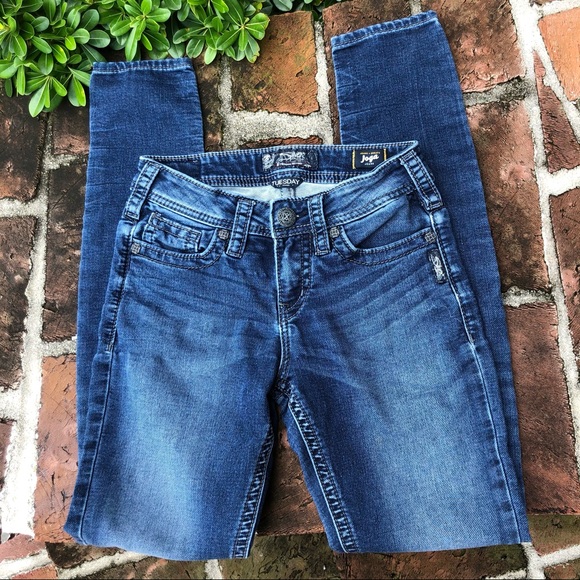 Silver Tuesday mid super skinny jeans size 25 - Picture 2 of 7
